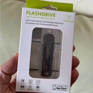 Black USB Flash Drive for iPhone/iPad/iPod